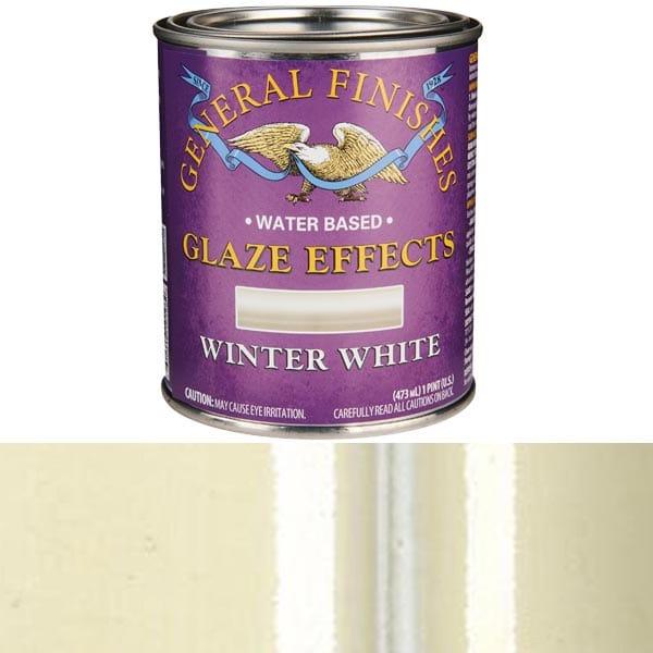 Glaze Effects - Water Based - Pint - Color:Winter White